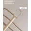 Cintre pour pantalons pliable en acier inoxydable-1580325656