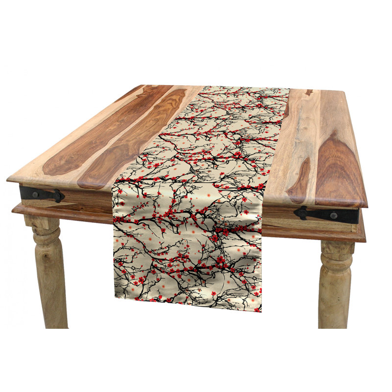 Cherry Blossom Table Runner, 72" x 16"