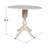 Extendable Round Solid Wood Top Dining Table-14104550
