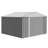Galvanized Steel Horizontal Storage Shed-93574009-93574007