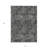 3' X 5' Black And Ivory Abstract Washable Indoor Outdoor Area Rug