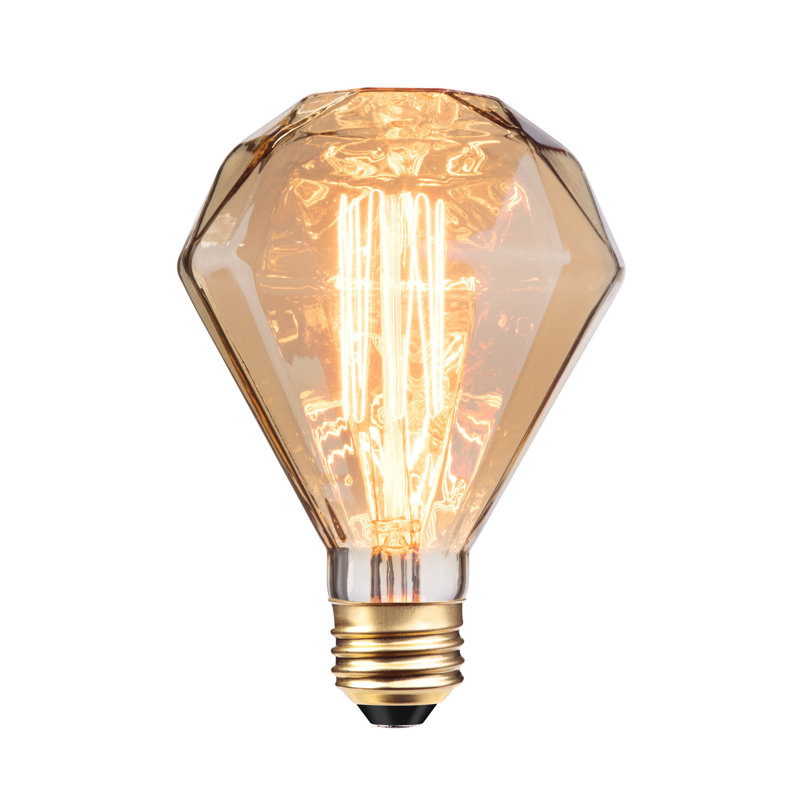 Ampoule à intensité variable de 40 W Cody (équivalent à 40 W), ampoule à intensité variable G25, blanc réglable / culot moyen (standard)