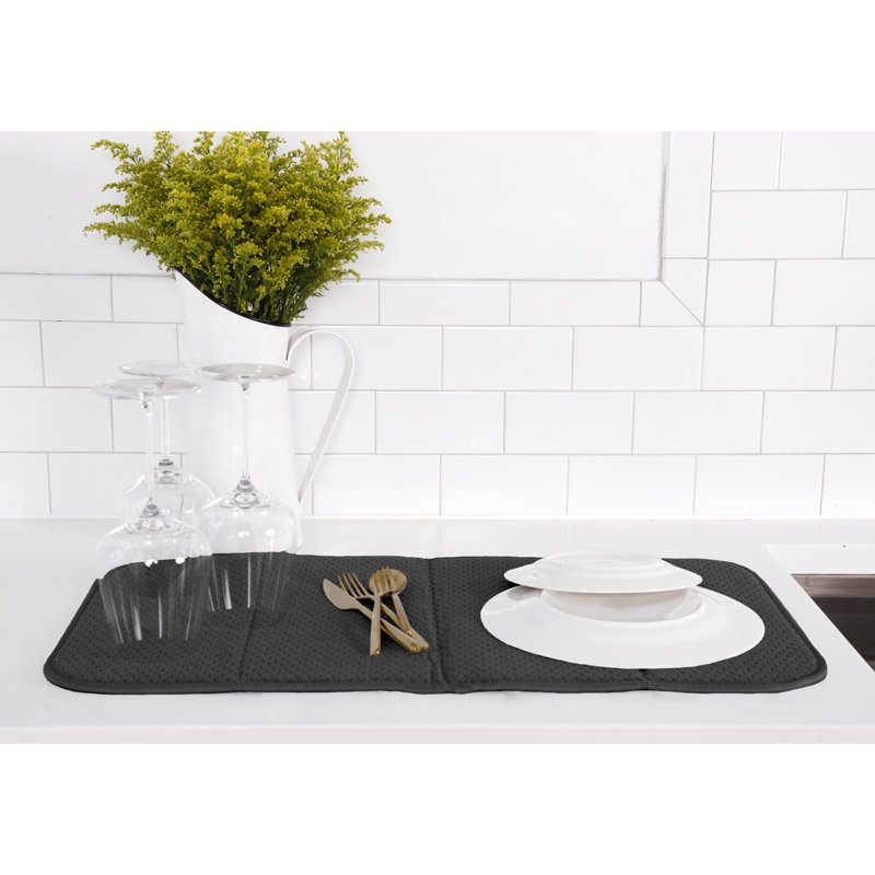 All-Clad Dish Drying Mat, Titanium