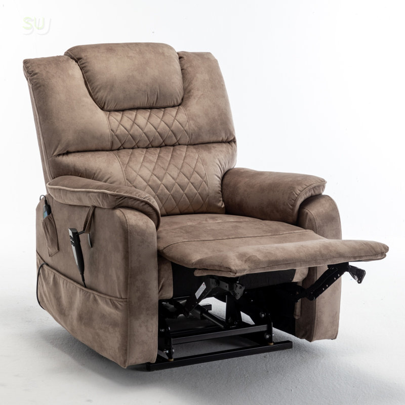 Elderly Electric Recliner With 180-Degree Lying Flat, UL-Approved OKIN Motor, And Infinite Position Adjustability For Maximum Comfort., Recliner