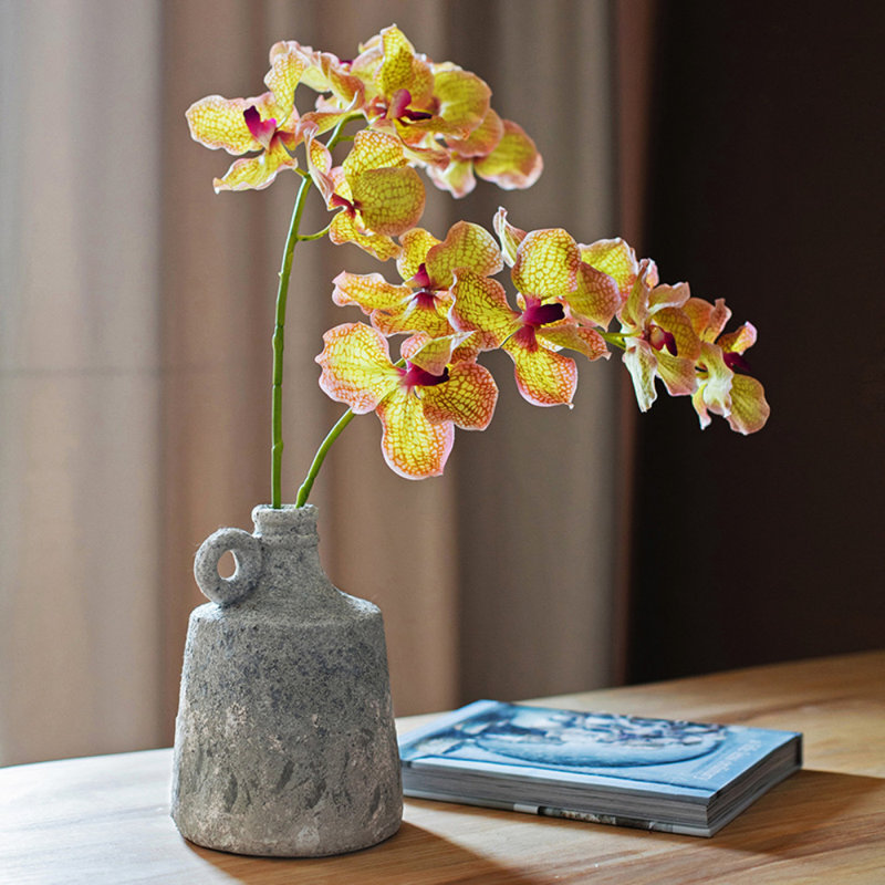Vase de table en terre cuite de 9,1 po Galarza