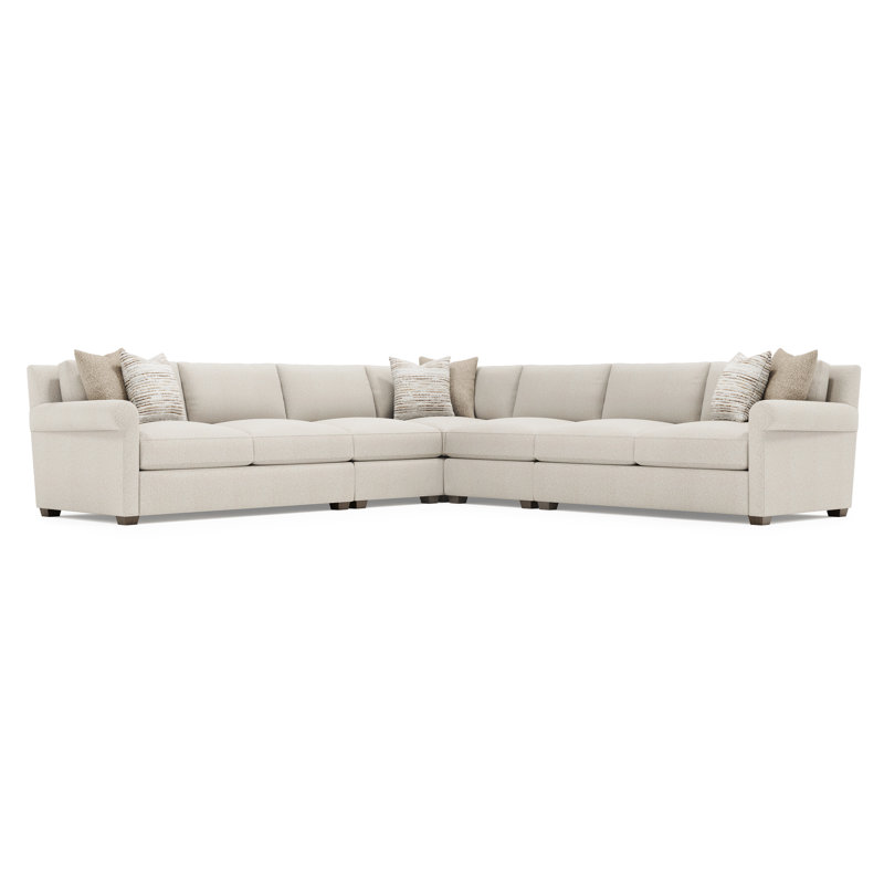 Canapé d'angle 5 pièces en tissu Bernhardt Barnes