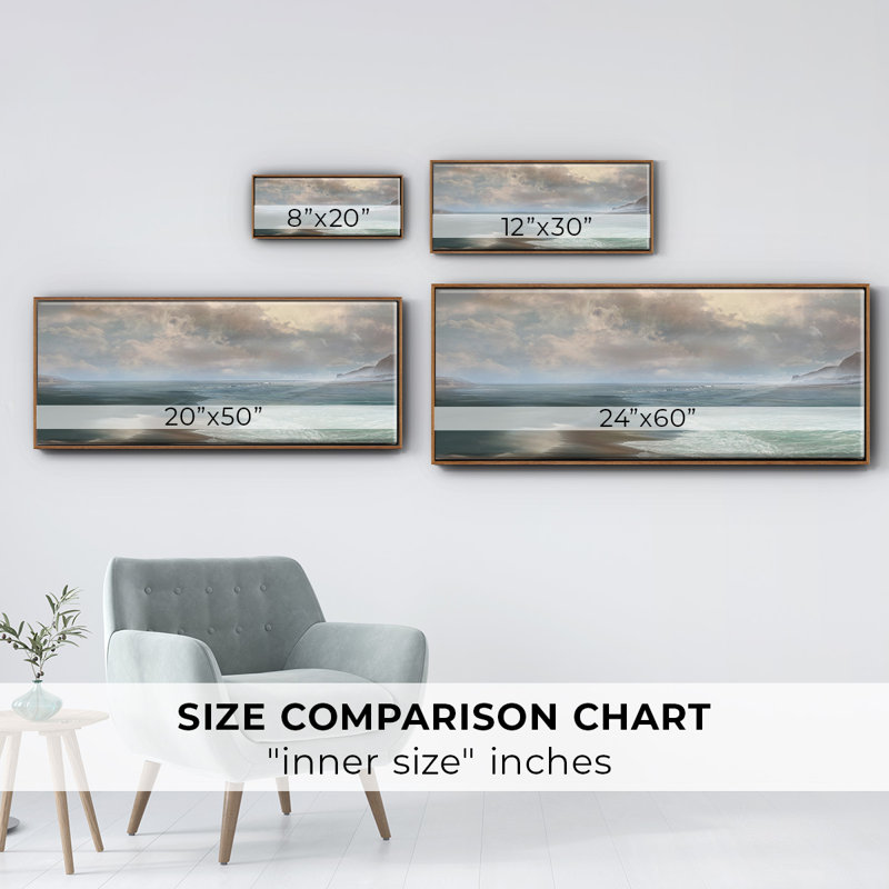 Rushing, reproduction d'art sur toile, Noyer, H 12 po x l 30 po x P 1,5 po