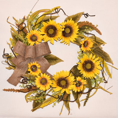 20 " Mixed Greenery Wreath
