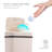 Nine Stars 3.2 Gallon Plastic Motion Sensor Trash Can-30103528