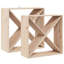 Solid Wood Open Shelving Wine Bottle Rack-1302220628