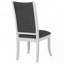 Chaise de salle à manger rembourrée