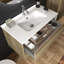 Perla 31.1" Wall Mounted Single Bathroom Vanity Base Only-221215390