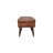 Alekzandra Genuine Leather Upholstered Bench