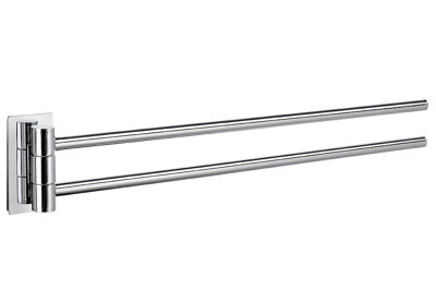 44cm Wall Mounted Double Towel Rail
