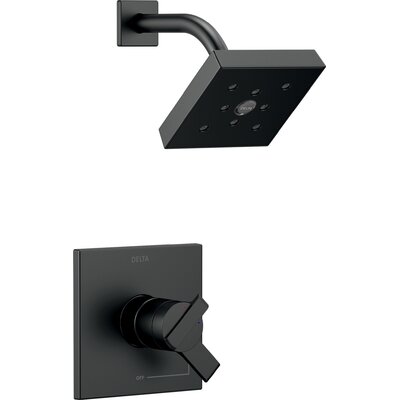 Linden 17 Series Dual-Function Tub Shower Faucet Set, In2ition Shower Handle Trim Kit -  Delta, T17267-BL