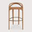Morpho Outdoor Teak Bar Stool