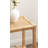 Rafina Coastal Tiered Rectangle Rattan Side Table