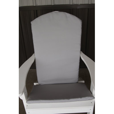 Agora Outdoor 1'' Adirondack Chair Seat / Back Cushion