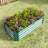 421Ft Metal Raised Planter For Vegetables, Plants, - Rust, Long Term Rectangle Bed , Rust-230861602-230861610