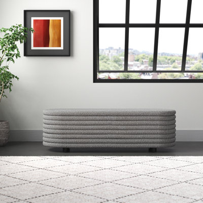 Delray Upholstered Flip Top Storage Bench