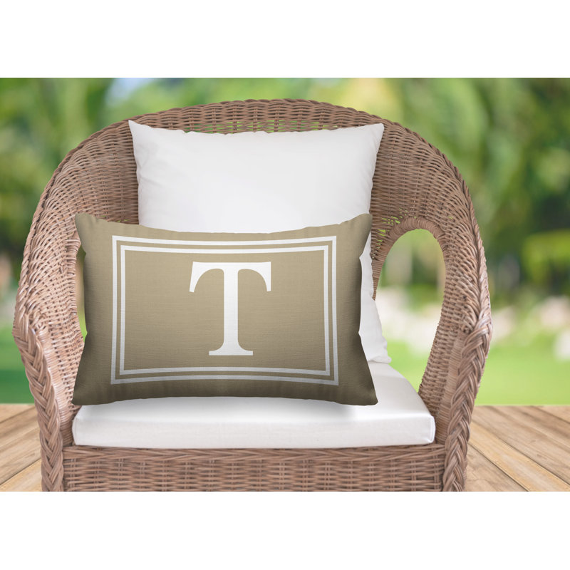 Coussin Colter, Beige, T