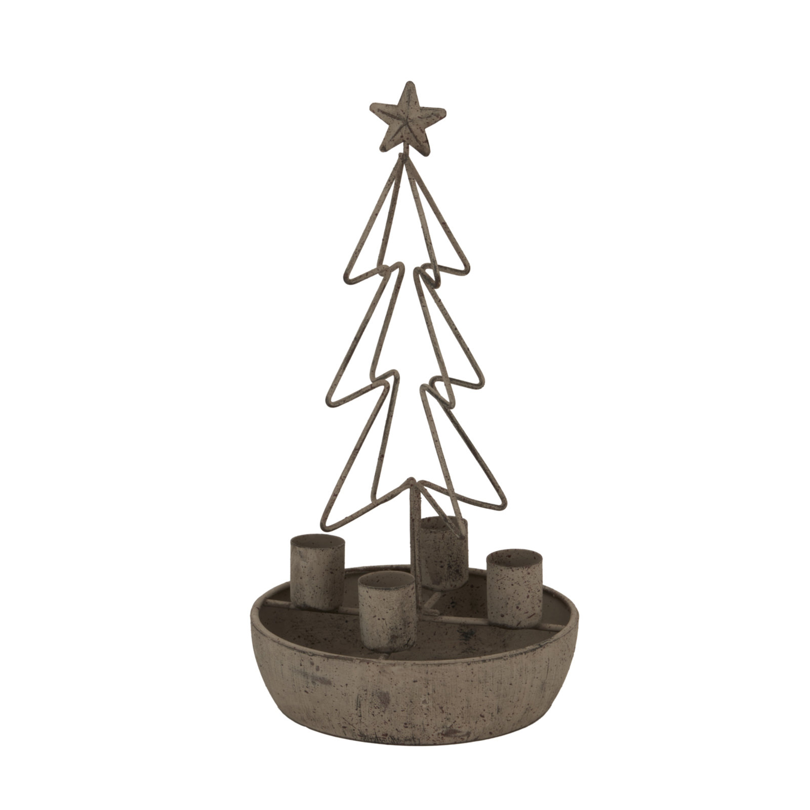 The Seasonal Aisle Rustic Outline Tree And Star Andrian | Wayfair.co.uk