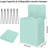 154L Double Laundry Hamper With Lid And Removable Laundry Bags, Large Dirty Clothes Hamper 2 Section Collapsible Laundry Basket Dorm Room Storage For Bedroom, Bathroom, College,Mint Green-864151960