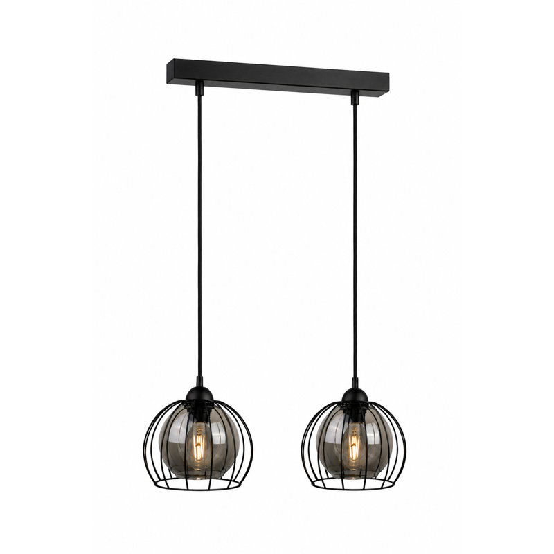2 - Light Matte Black Pendant