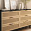 Commode en rotin avec rangement à 6 tiroirs Annslee-1923722393