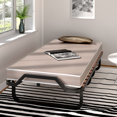 Latrell Upholstered Memory Foam Bed Made in Italy