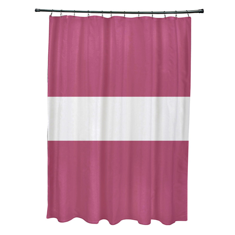 Rideau de douche simple Floral, Joues roses