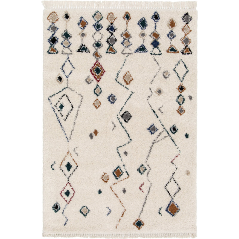 Achillefs Moroccan Area Rug, Rectangle 160 x 230cm
