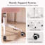 Fauteuil de meuble-lavabo contemporain pivotant rembourré à boucles Teddy-1868321266