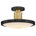 Black/Lacquered Brass