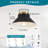 1-Light Dome Flush Mount Light