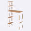 Bureau en bois massif avec rangement Castro Minimalist - Design moderne et fonctionnel-1461700721