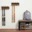 Wood Wall Mounted Sports Rack
