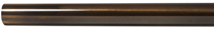 Arch 6' Straight Fixed Shower Curtain Rod, Bronze