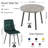 Santiago 5 - Piece Dining Set-853400982