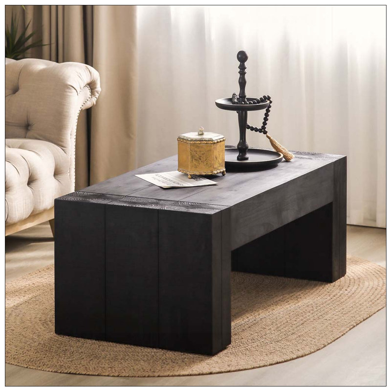 Table basse 49 po, Black