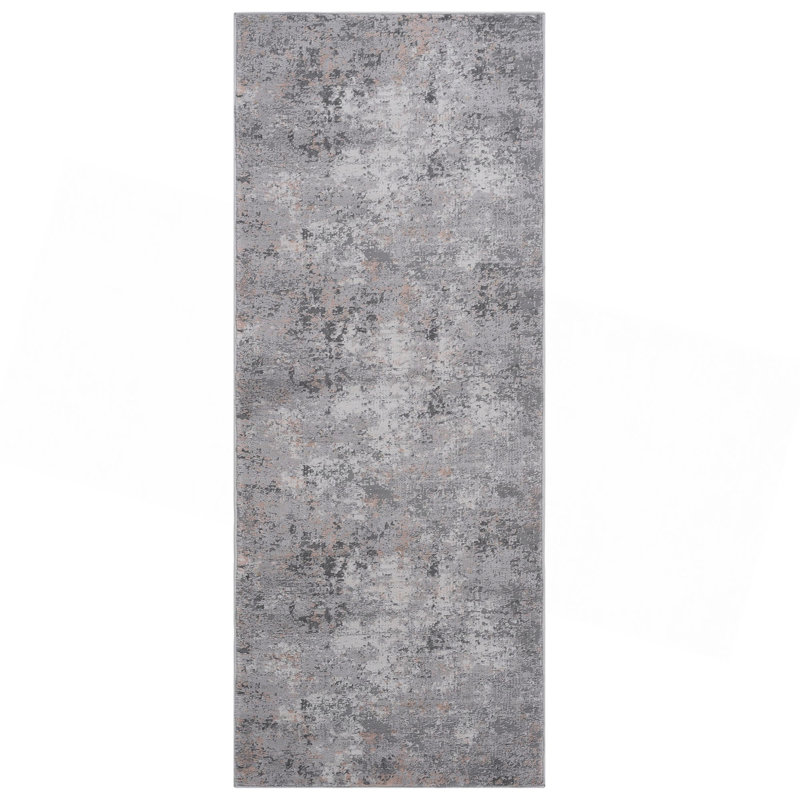 Collection 6X9 Grey/Multi/Abstract Non-Shedding Living Room Bedroom Dining Home Office Stylish And Stain Resistant Area Rug