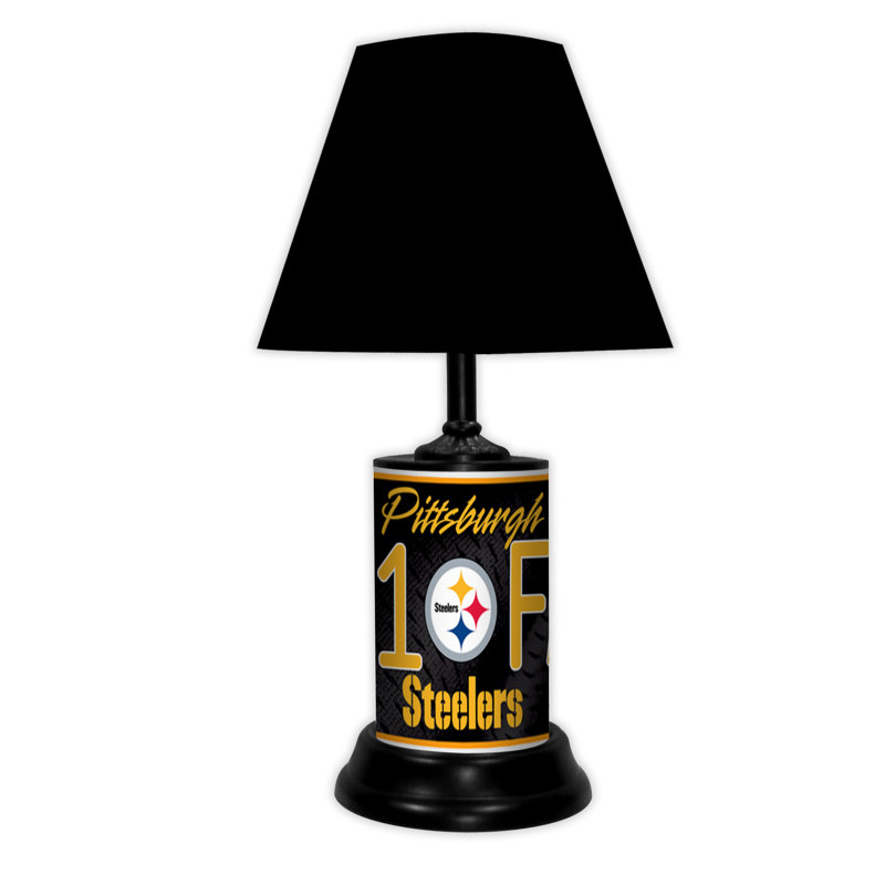 Lampe de table 19 po NFL, Noir