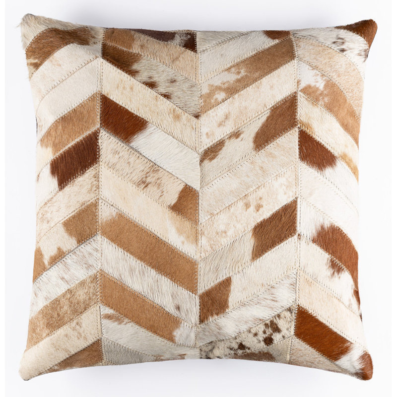 Coussin en cuir