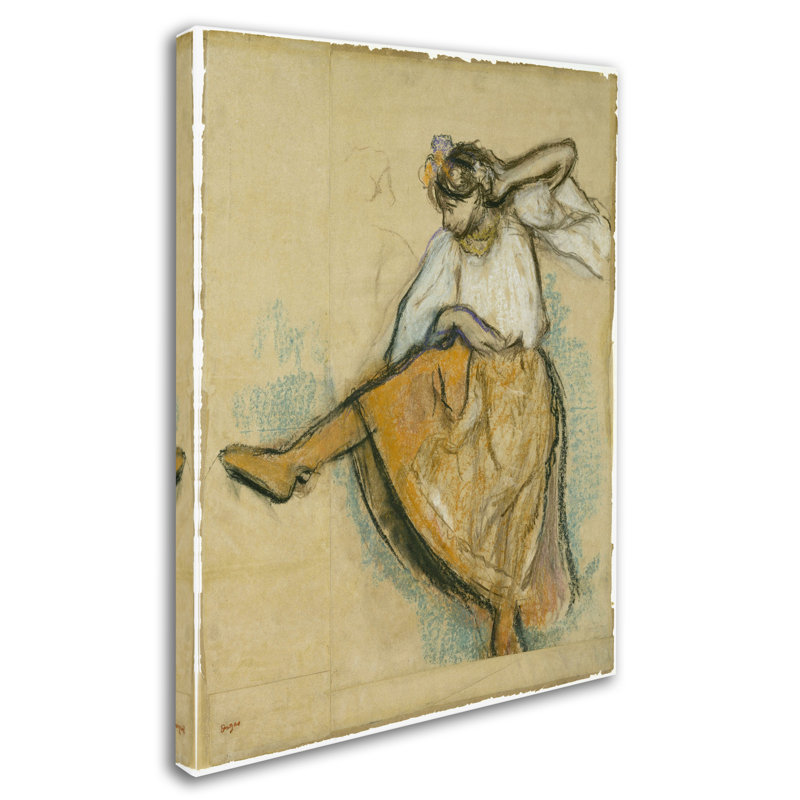 « the russian dancer », reproduction sur toile tendue, H 32 po x l 24 po