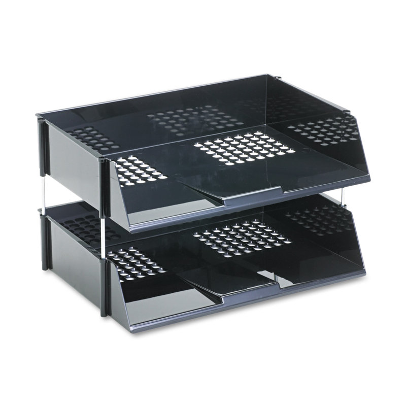 Deflect-o® Industrial Tray™ Industrial Tray™ Stack Plastic Stackable File Organizer