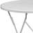Commercial Grade 30" Round Indoor-Outdoor Steel Folding Patio Table-1277394074