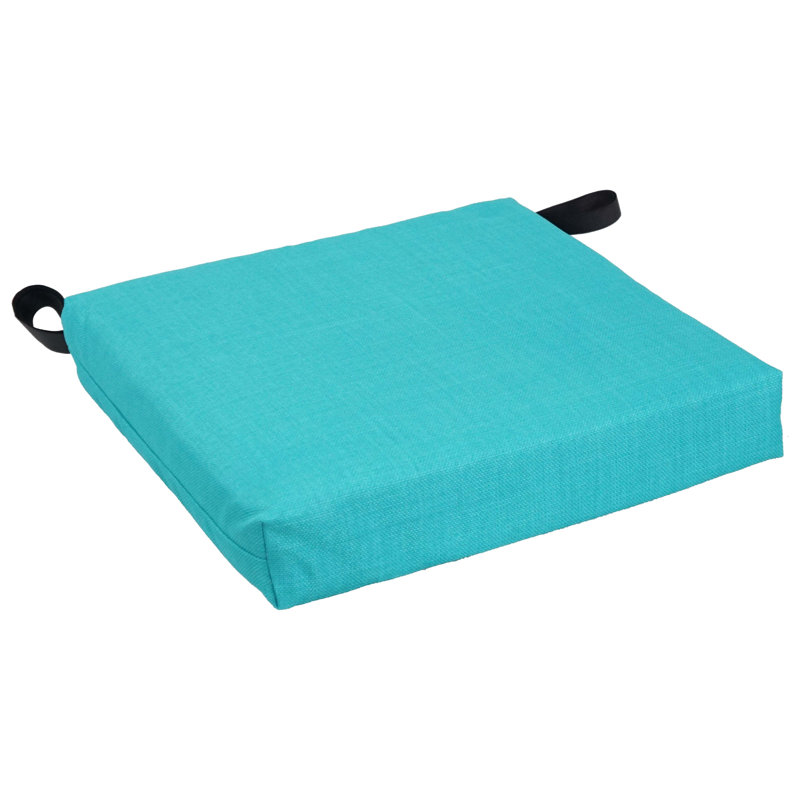 Coussin de siège intérieur / extérieur, Bleu aqua