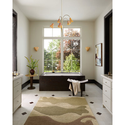 Brigette Romanek Madi Linen  Area Rug