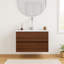Meuble-lavabo mural 32 pouces avec tiroirs doubles-1440446514