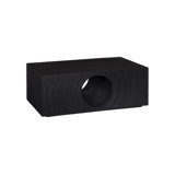 Void Coffee Table, Black Stone